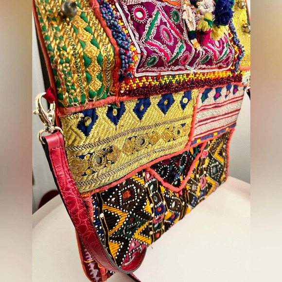 Vintage sequin crossbody Bag - Picture 6 of 8